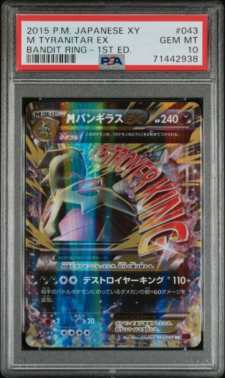 TCG Pokemon Tyranitar Master Set MaximAerts Set Image Gallery