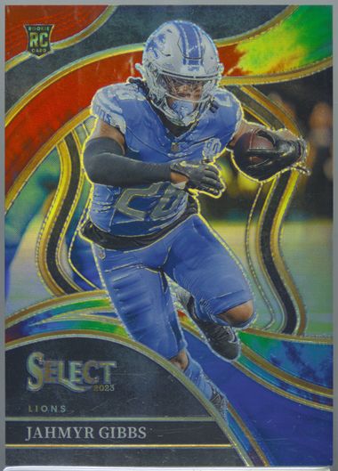 Auction Prices Realized Football Cards 2023 Panini Select Jahmyr Gibbs