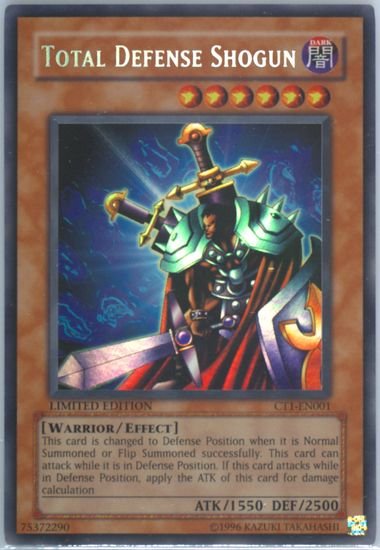 Auction Prices Realized Tcg Cards Yu Gi Oh Promo Total Defense Shogun