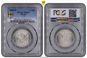 1904-J 2 Mk J-59 MS67