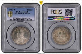 1910-J Rupie KM-10 MS64