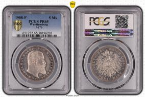 1908-F 5 Mk J-176 PR65