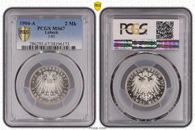 1904-A 2 Mk J-81 MS67