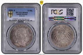 1896-A 5 Mk J-21 MS64