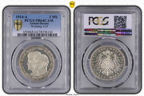 1914-A 3 Mk Wedding J-24 PR64CAM