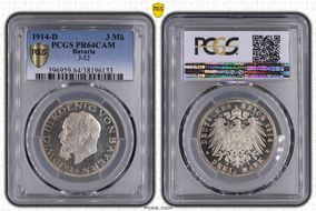 1914-D 3 Mk J-52 PR64CAM