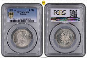 1880-A 2 Mk J-96 MS64