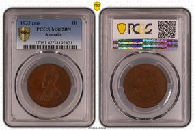 1933 (m) 1D KM-23 MS62BN