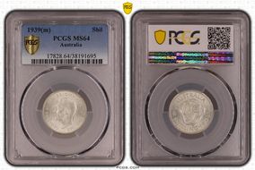 1939(m) Shil KM-39  Ag MS64