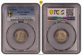 1938(m) 6D MS63