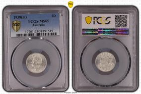 1938(m) 6D MS65
