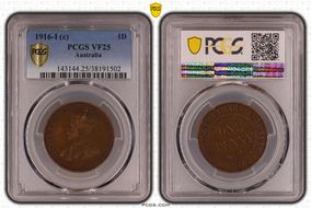 1916-I (c) 1D VF25BN