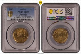 2005 $1 MS65