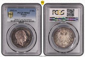 1912-A 3 Mk J-103 MS64