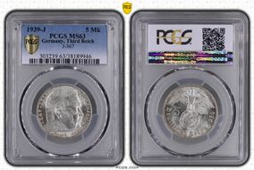 1939-J 5 Mk J-367 MS63