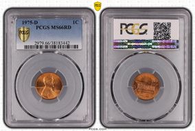 1975-D 1C MS66RD