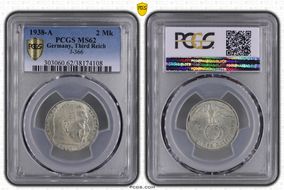 1938-A 2 Mk J-366 MS62