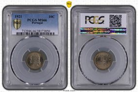 1921 10C MS66