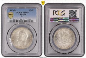 1912-D 3 Mk J-47 MS64
