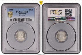 1855 Schil KM-586 MS64