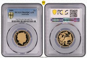 2009 $1 PR69DCAM