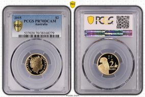 2015 $2 PR70DCAM