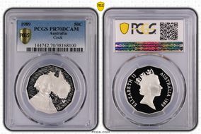 1989 50C Cook Ag PR70DCAM