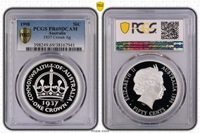 1998 50C 1937 Crown Ag PR69DCAM