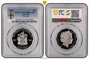 2001 50C Victoria PR70DCAM