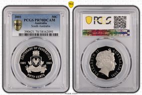 2001 50C South Australia PR70DCAM