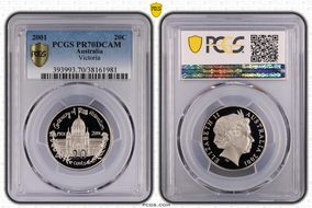 2001 20C Victoria PR70DCAM