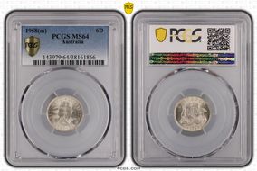 1958(m) 6D MS64