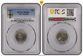 1962 6D MS66