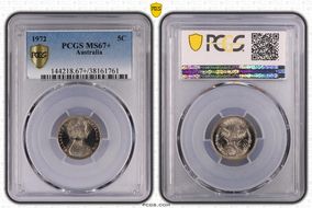 1972 5C MS67+