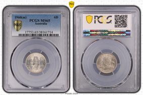 1960(m) 6D MS65