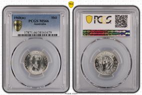 1960(m) Shil KM-59  Ag MS66