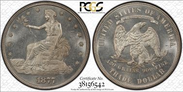 1877 T$1 MS64
