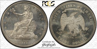 1877-S T$1 MS63
