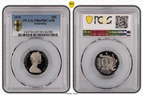 1970 10C PR69DCAM