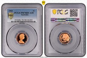 1983 1C PR70DCAM
