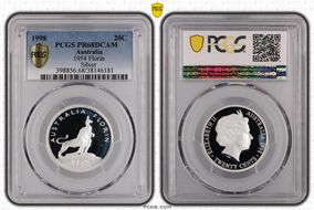 1998 20C 1954 Florin Silver PR68DCAM