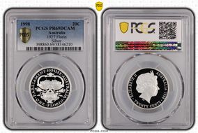 1998 20C 1927 Florin Ag PR69DCAM