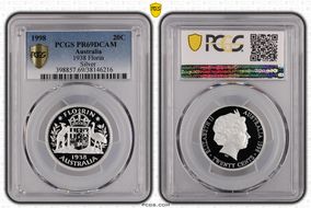 1998 20C 1938 Florin Silver PR69DCAM