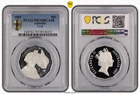 1989 50C Cook Ag PR70DCAM