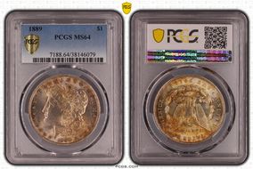 1889 $1 MS64