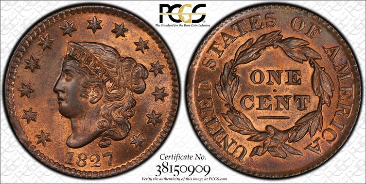 Cert 38150909 - Coin Image