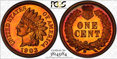 1903 1C PR67RB