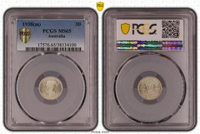 1938(m) 3D MS65