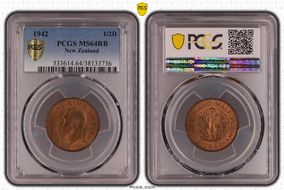 1942 1/2D MS64RB