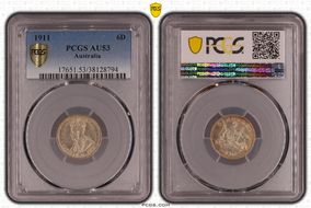 1911 6D KM-25  Ag AU53